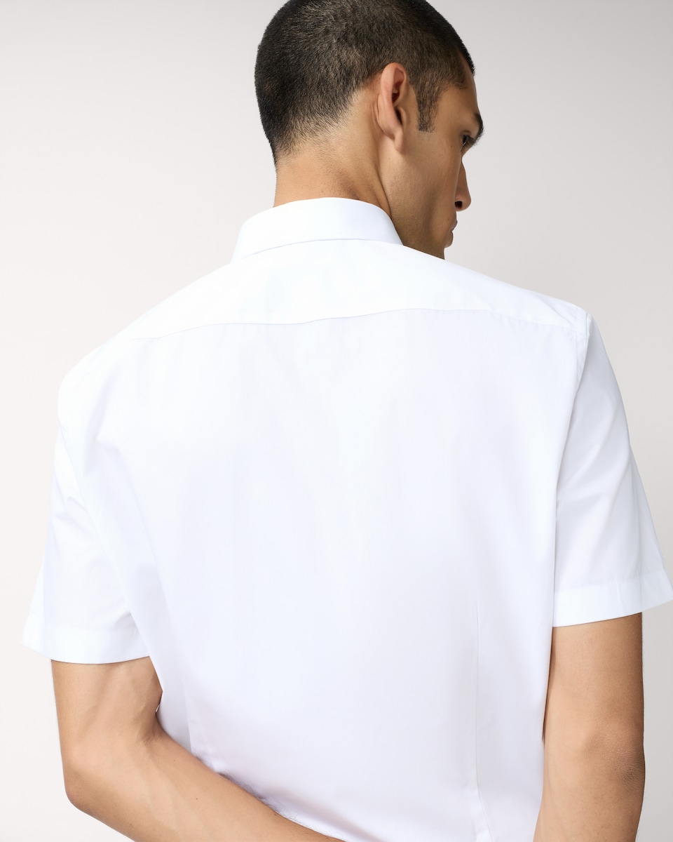 image 1 of F&F 2-Pack Cotton Blend Easy Iron Formal Shirts in White