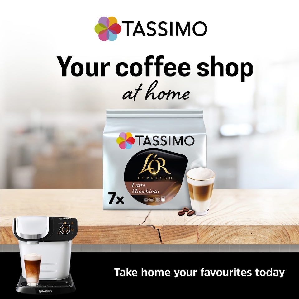 image 1 of Tassimo L'or. Latte Macchiato Pods 7 Pack 195.3G