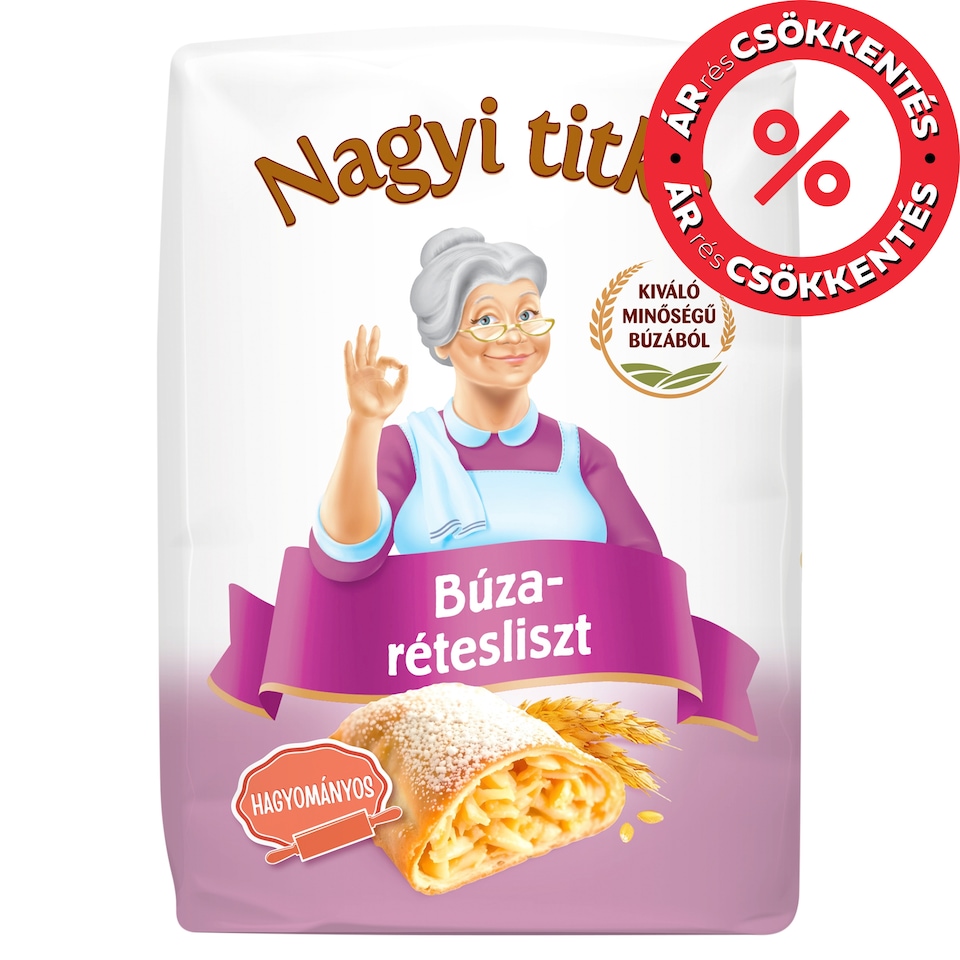 Nagyi titka Wheat Pastry Flour 1 kg