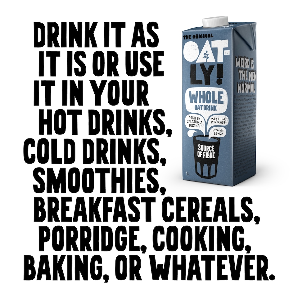 image 1 of Oatly The Original Whole Oat Drink 1L