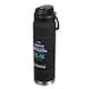 image 1 of Sistema Blue Lagoon and Black Soft Touch Grip Water Bottle 709ml Assorted