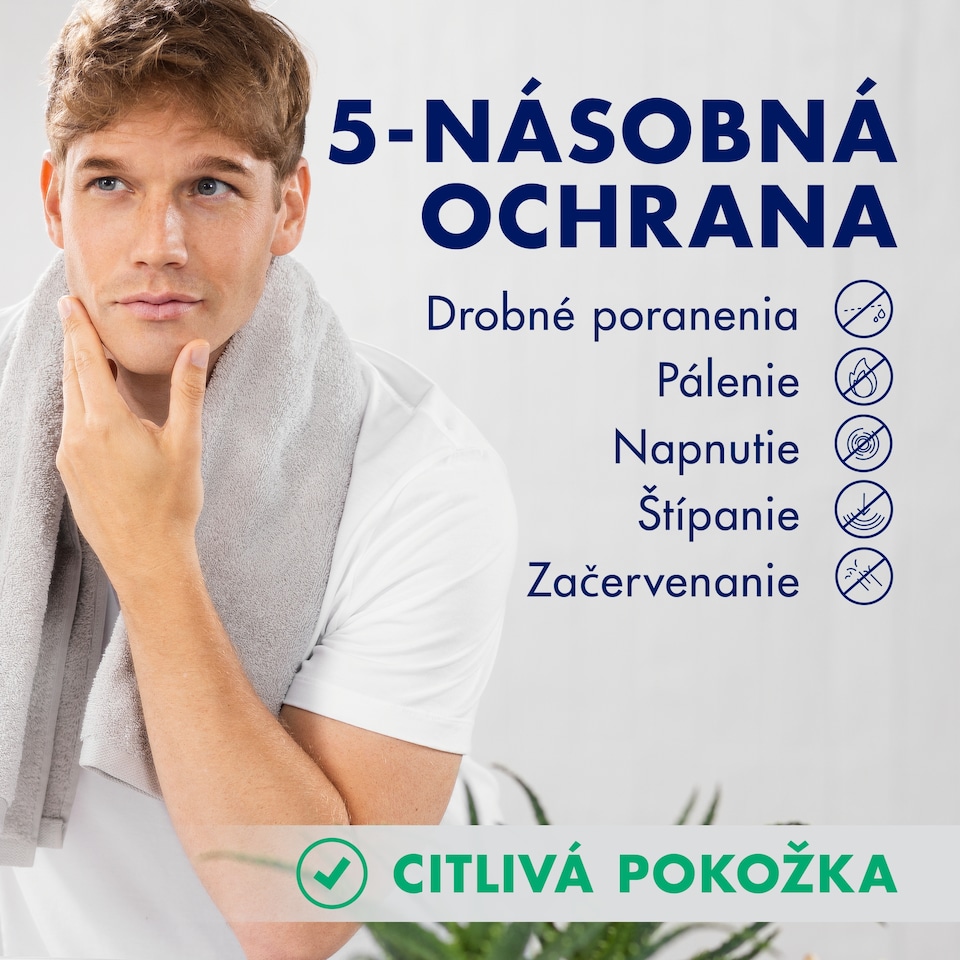 obrázok 1 z Gillette Series Upokojujúci Gél Na Holenie S Aloe Vera, 200ml