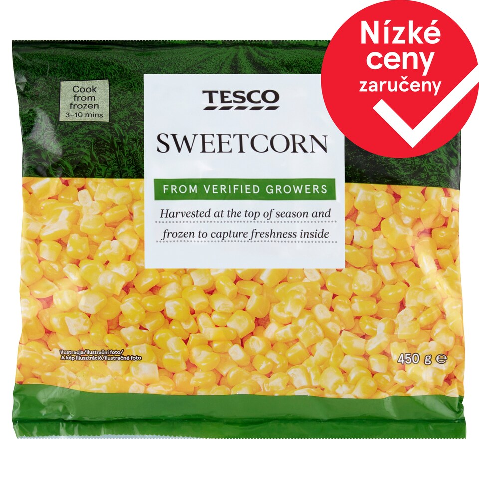 Tesco Sweetcorn 450g