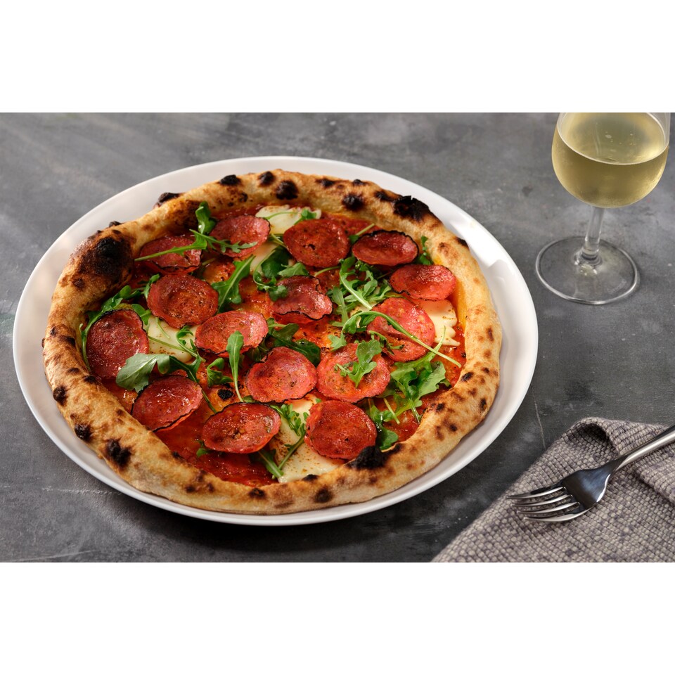 image 1 of Tesco Finest Italian Pepperoni 90G