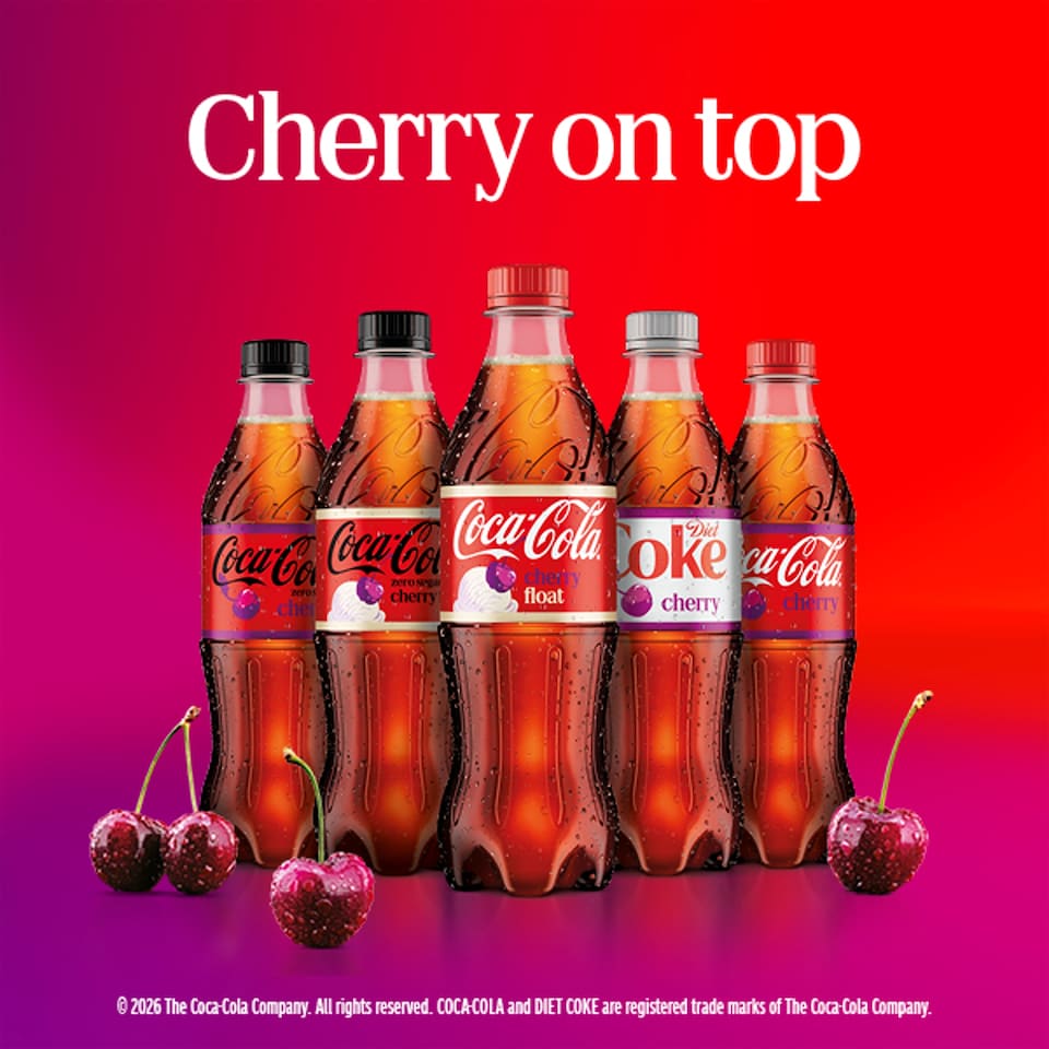 image 1 of Coca-Cola Cherry Float 500ml