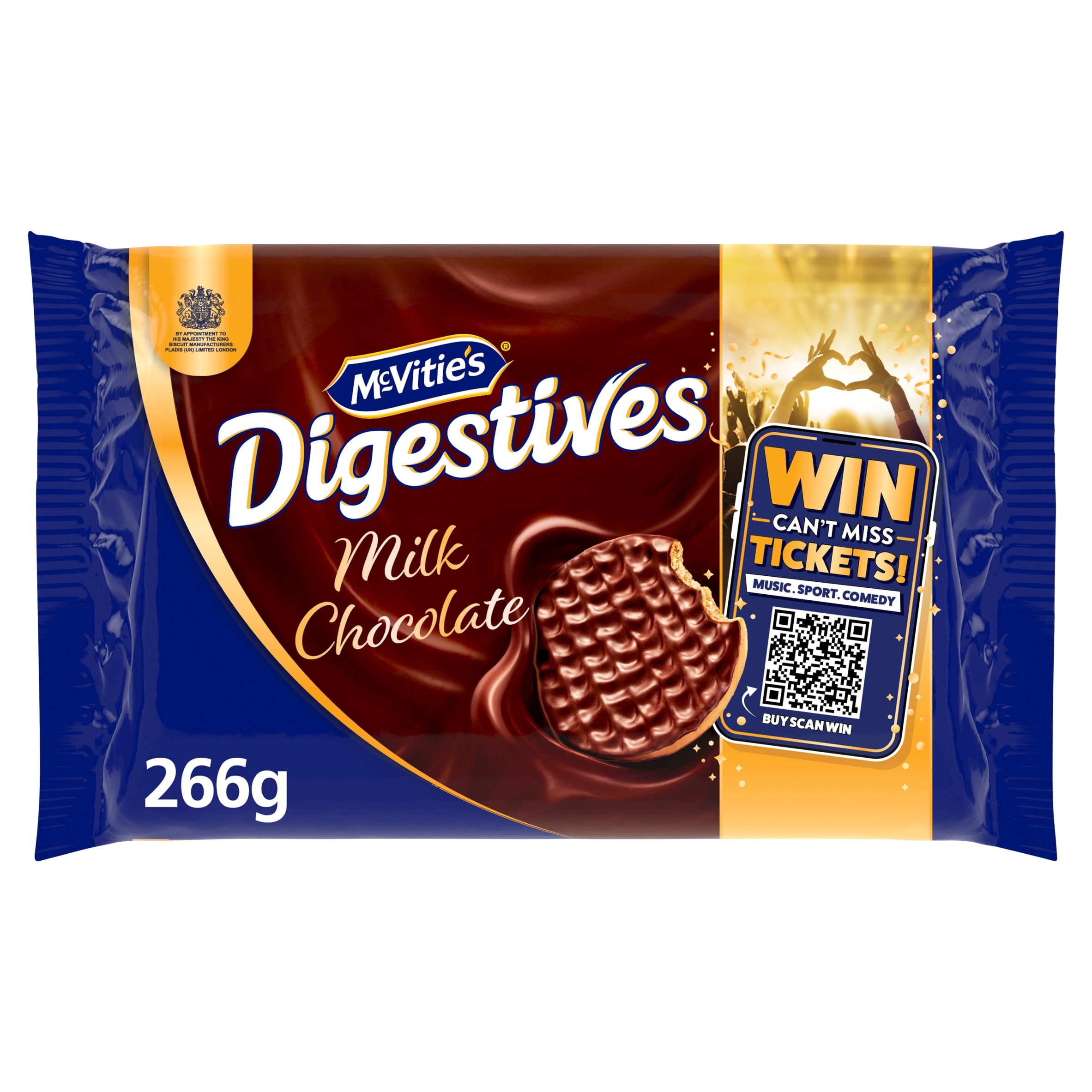 McVitie's Digestives Milk Chocolate Biscuits Twin Pack 2 x 266g