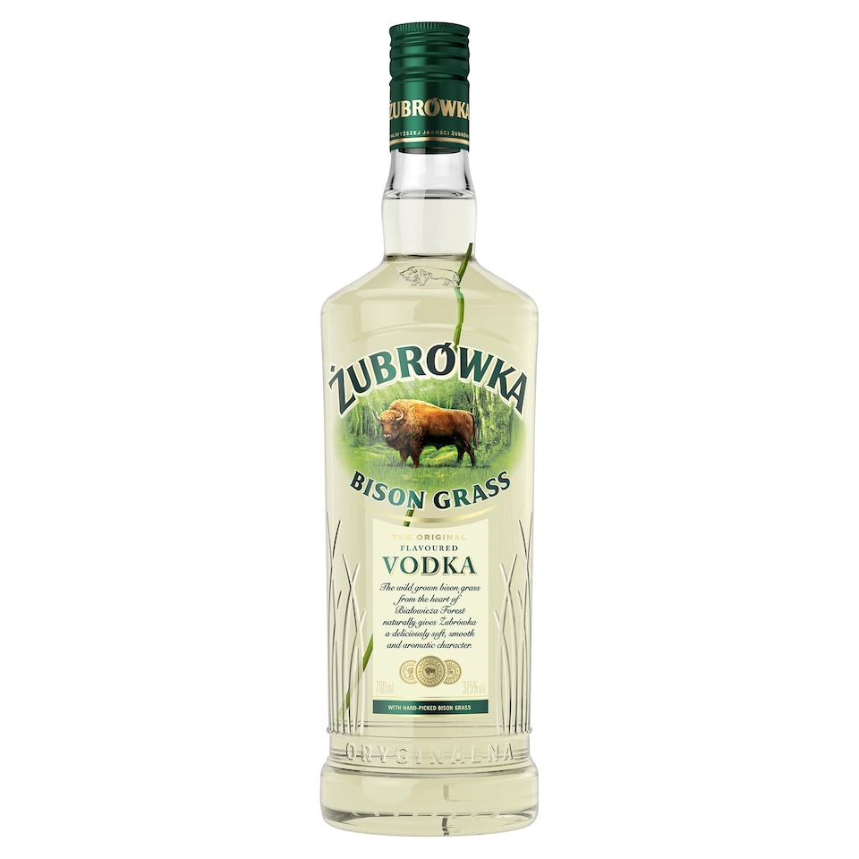 Żubrówka Bison Grass ízesített vodka 37,5% 0,7 l