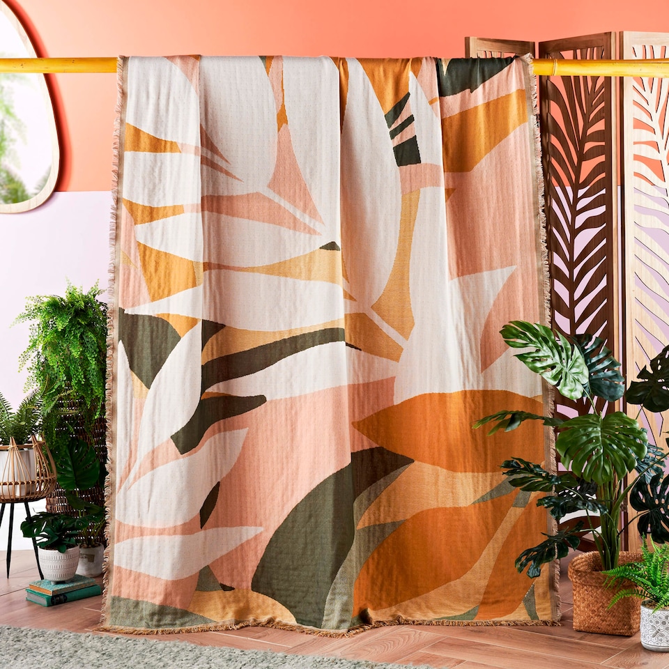image 1 of Cosmo Living Jacquard Throw