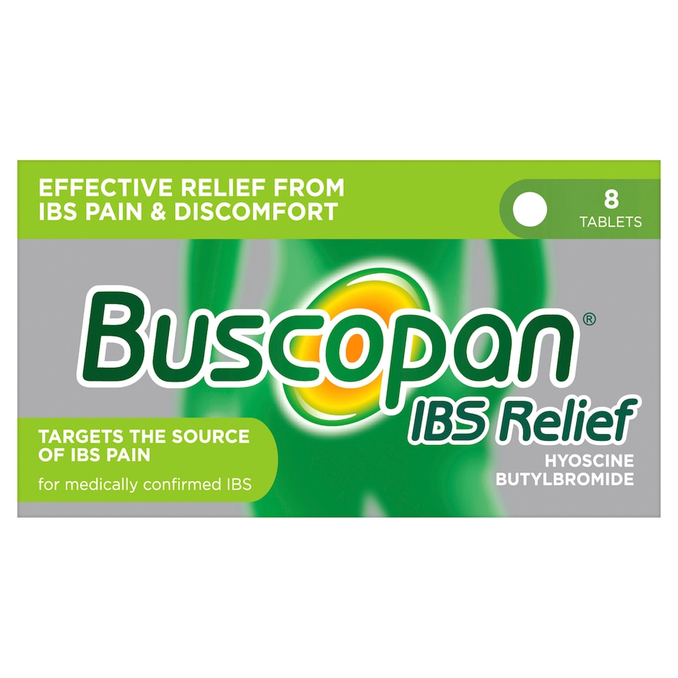 image 1 of Buscopan IBS Relief 10mg 8 Tablets
