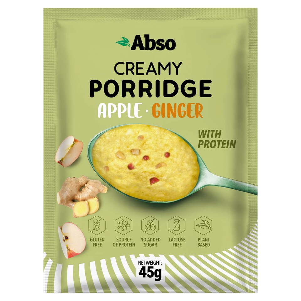 Abso krémes rizskása almával és gyömbérrel, édesítőszerrel 45 g