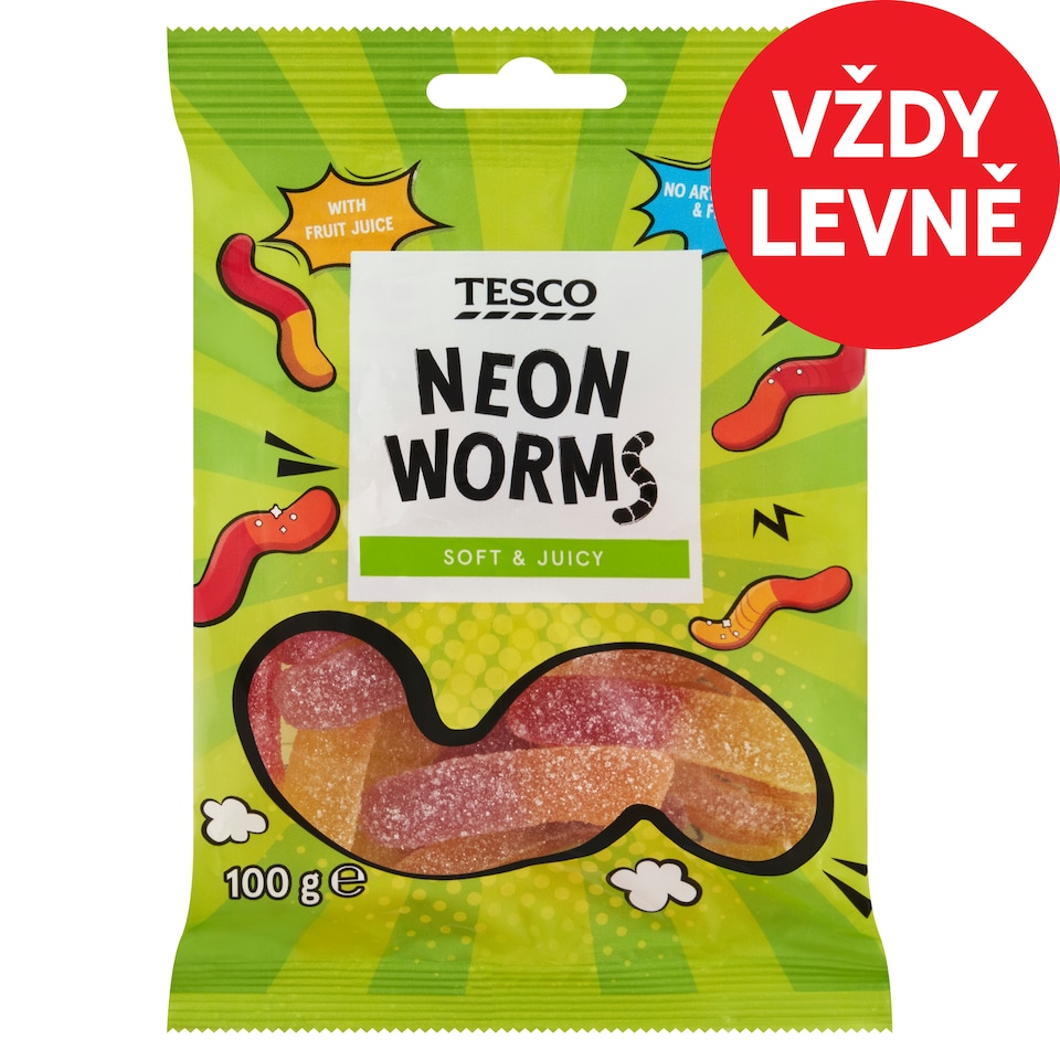 Tesco Želé s ovocnými příchutěmi 100g