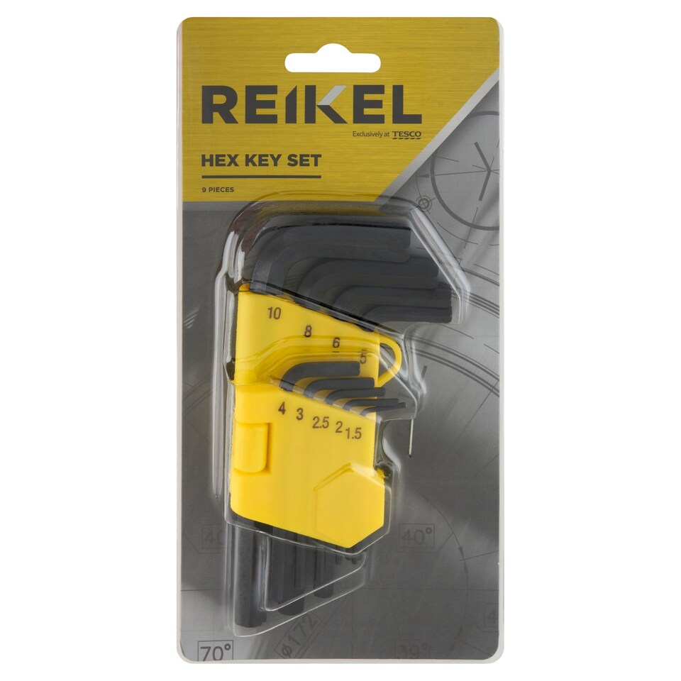 Reikel Hex Key Set 9 pcs