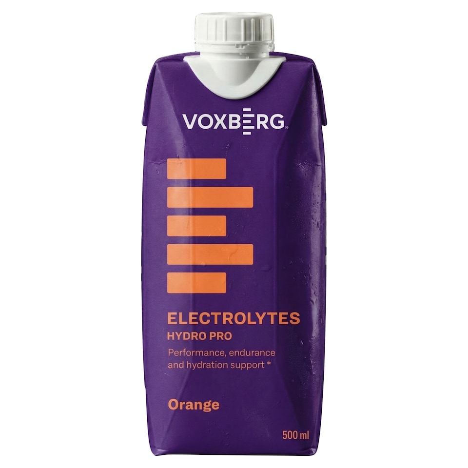 Voxberg Hydro Pro Electrolytes nealkoholický ochutený nápoj s pomarančovou príchuťou 500 ml
