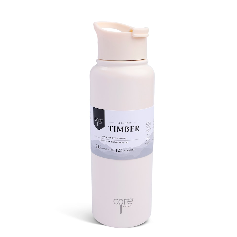 image 1 of Core Kitchen Natural Timber Bottle 1.2L