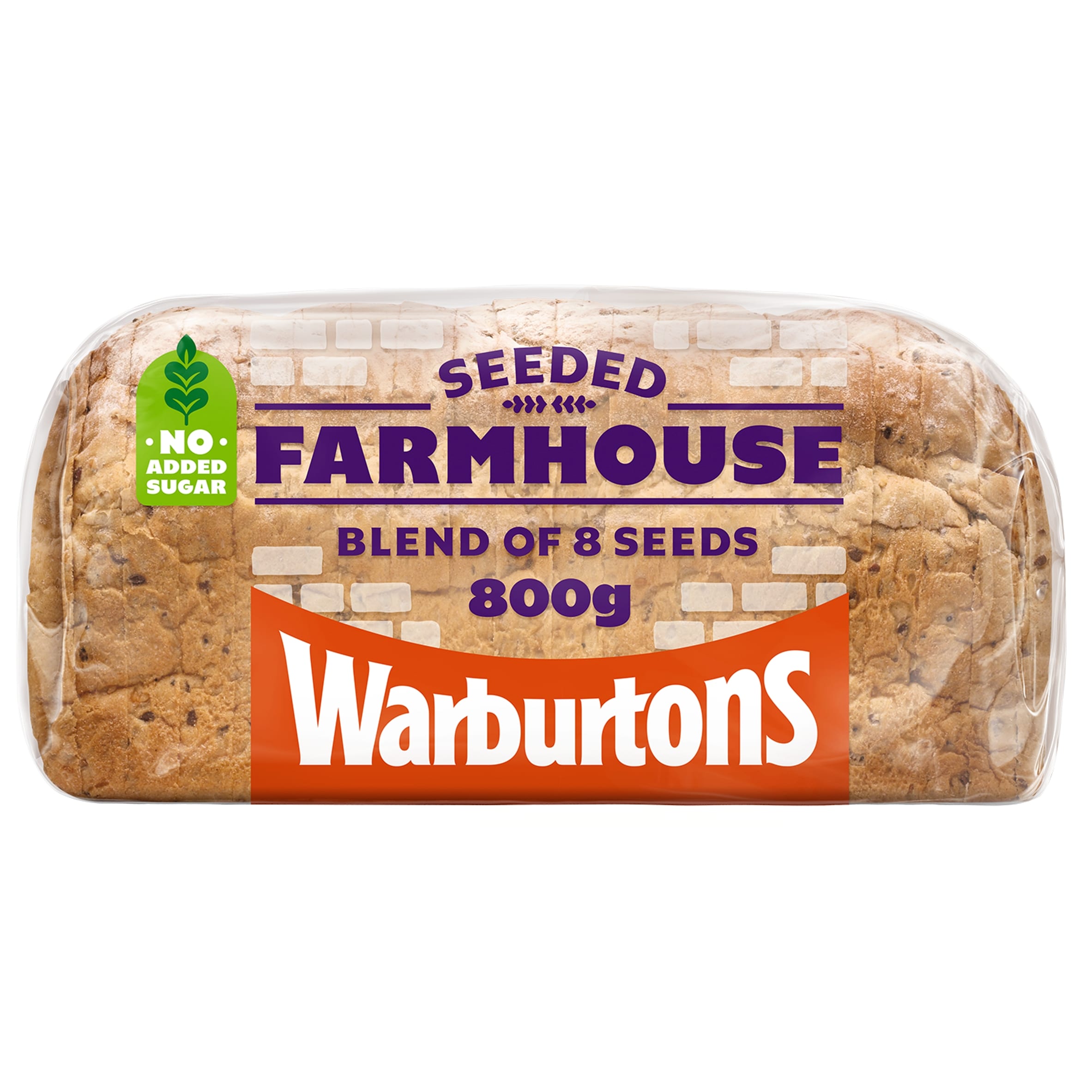 Warburtons Farmhouse Seeded Blend of 8 Seeds 800g
