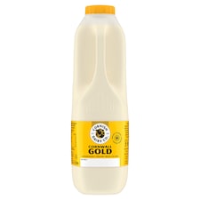 Cornish Dairy Co Cornwall Gold Luxuriously creamy milk 5% Fat 1 Litre 