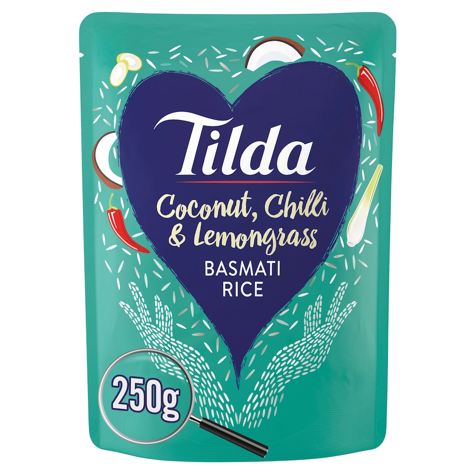 image 1 of Tilda Coconut Chilli & L/Grass Basmati Rice 250G