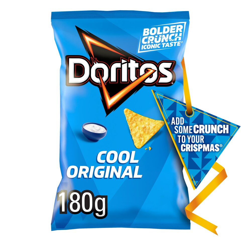 image 1 of Doritos Tortilla Chips Cool Original Sharing Bag Crisps 180g