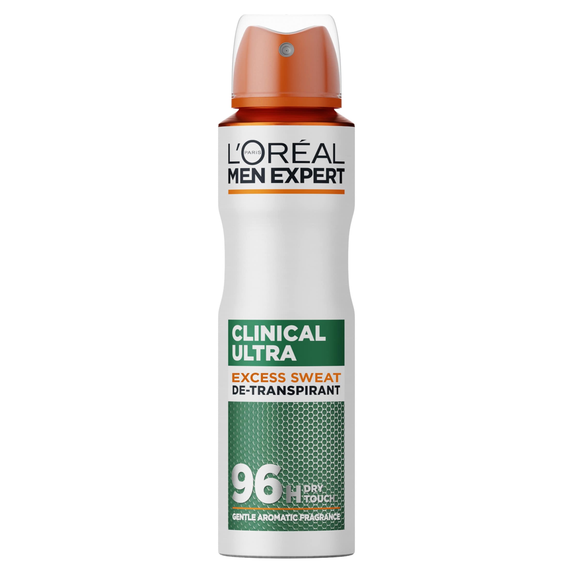 L'Oreal Men Expert Clinical Ultra 0% Alcohol 96H Dry Touch Antiperspirant Spray Deodorant 250ml