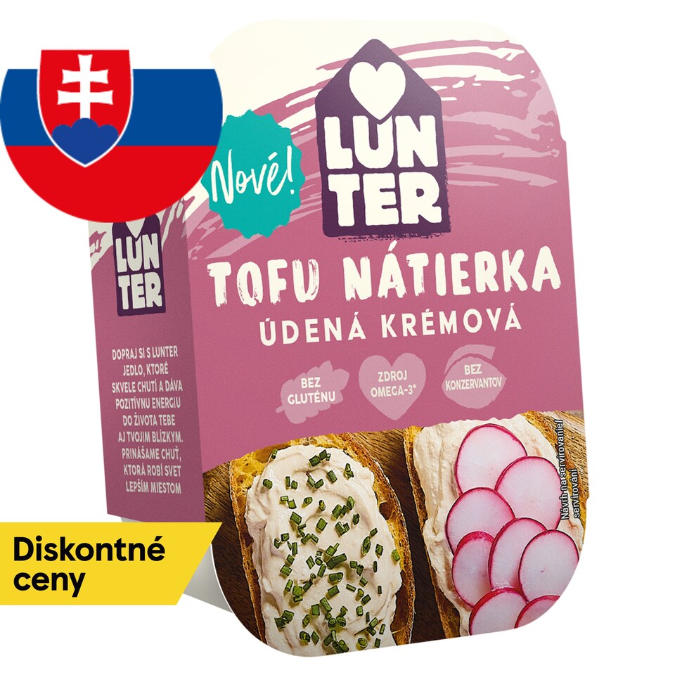 LUNTER Údená krémová nátierka 140 g