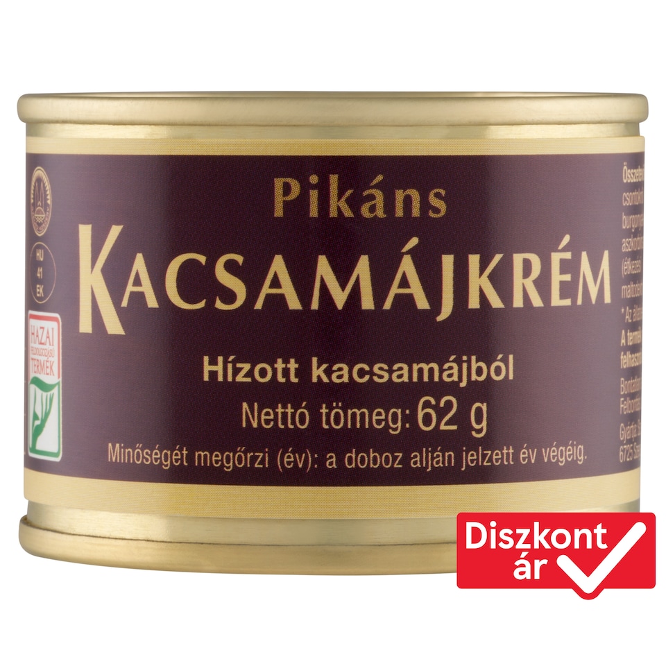 image 1 of Picant Duck Liver Cream from Fattened Duck Liver 62 g