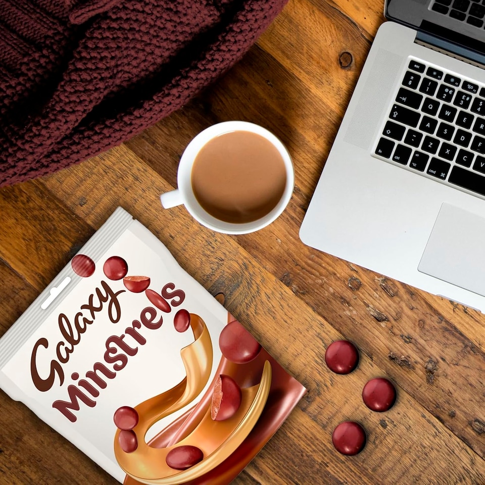 image 1 of Galaxy Minstrels Milk Chocolate Buttons Bag 118g