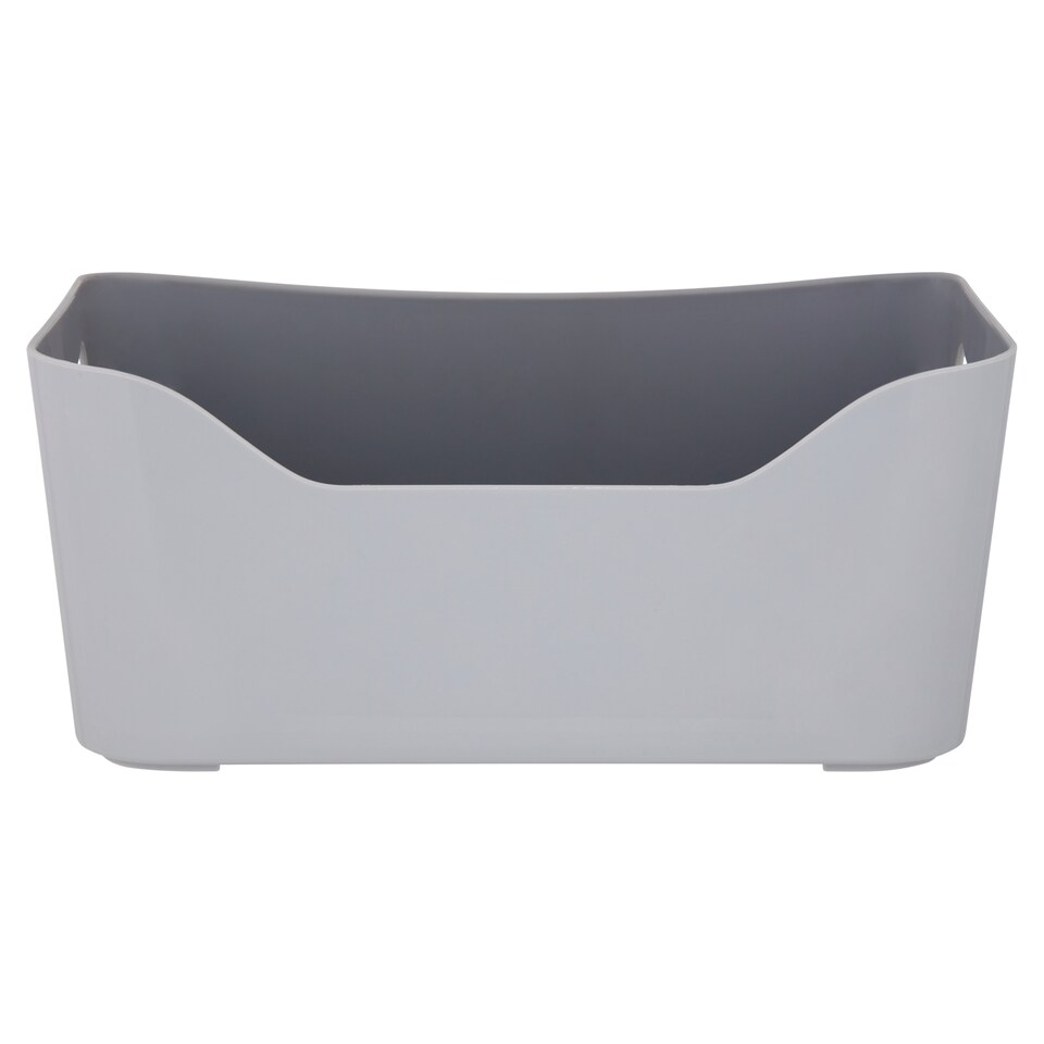 Tesco Smart Storage Plastic Box Grey