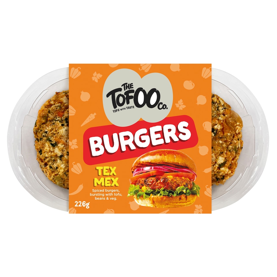 The Tofoo Co. Tex Mex Burgers 226g 