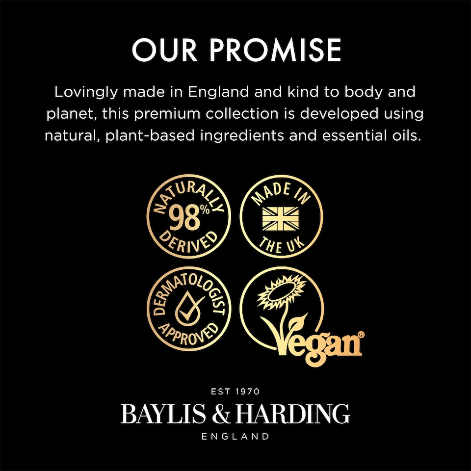 image 1 of Baylis & Harding Goodness Oud Cedar & Amber Bath Soak 500Ml