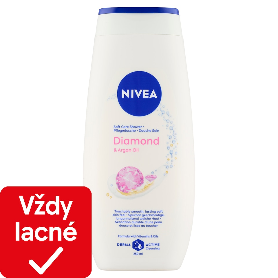 obrázok 1 z Nivea Diamond & Argan Oil Ošetrujúci sprchovací gél 250 ml
