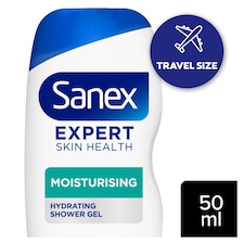 Sanex Expert Skin Health Moisturising Travel Size Shower Gel 50ml