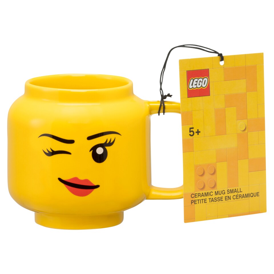 LEGO Kerámia bögre - Kicsi, kacsintós lány  1. kép
