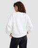 image 3 of Disney Mickey Mouse Winter Season Slogan Cotton Rich Sweatshirt in Cream