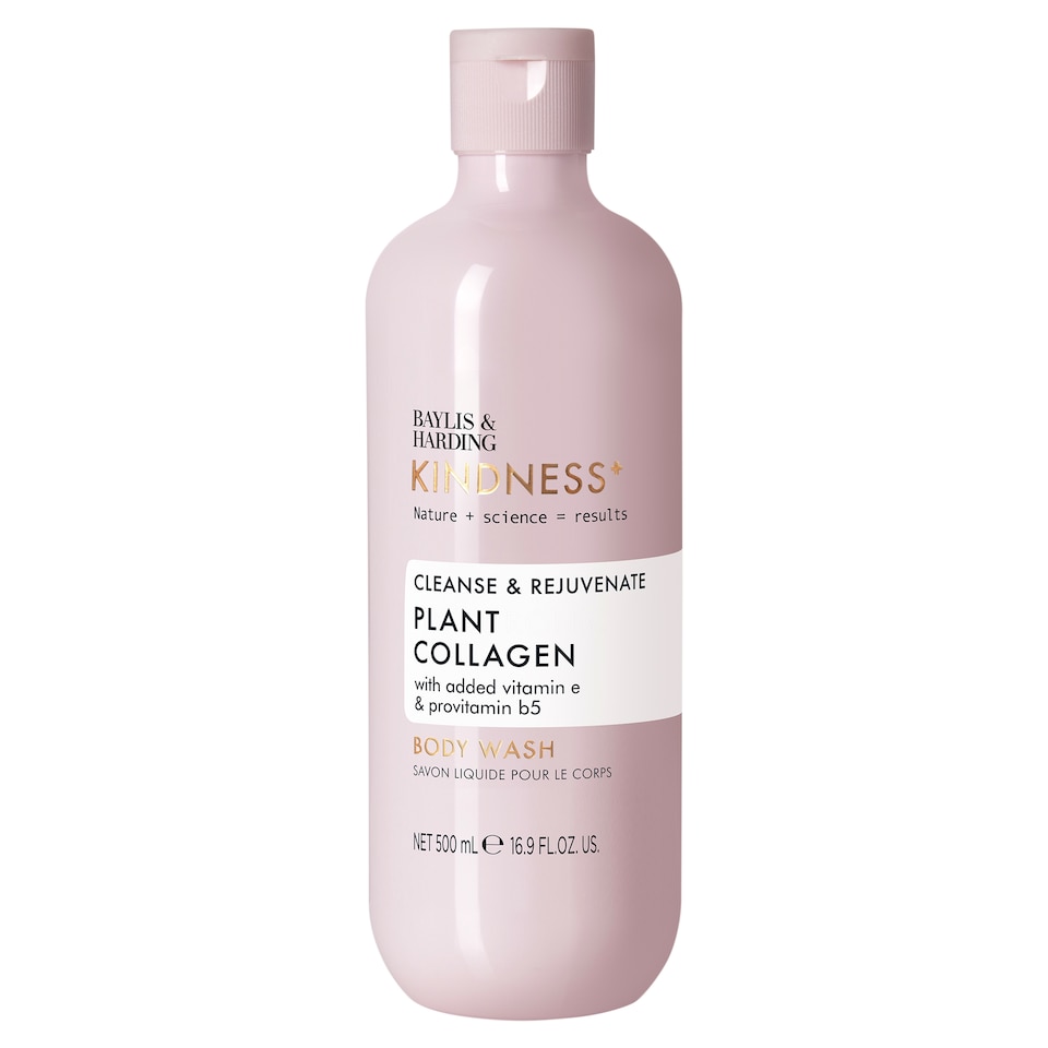 image 1 of Baylis & Harding Kindness+ Plant Collagen Body Wash 500ml