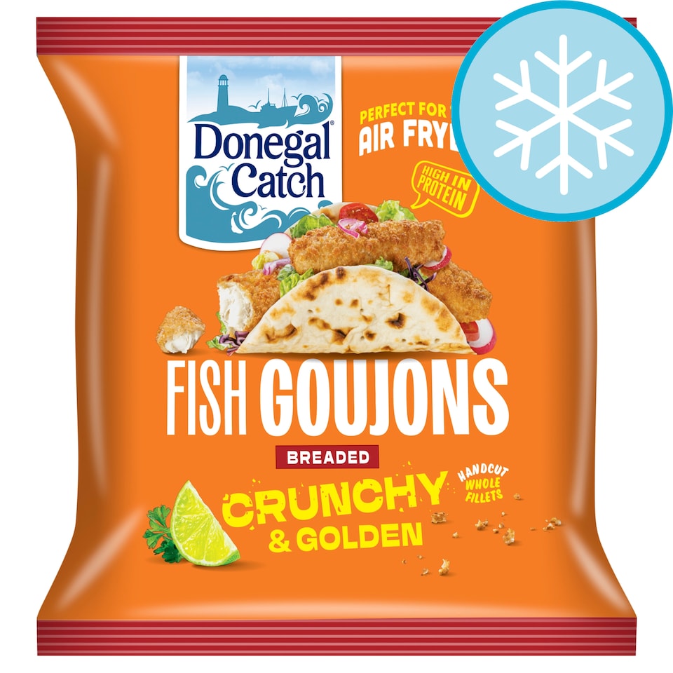 Donegal Catch Crunchy & Golden Breaded Fish Goujons 400g