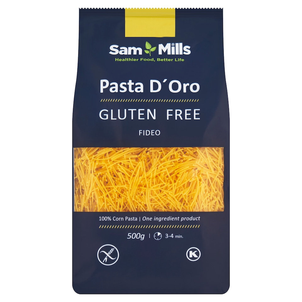 Obrázek 1 pro produkt Sam Mills Fideo kukuřičné těstoviny bezvaječné sušené 500g