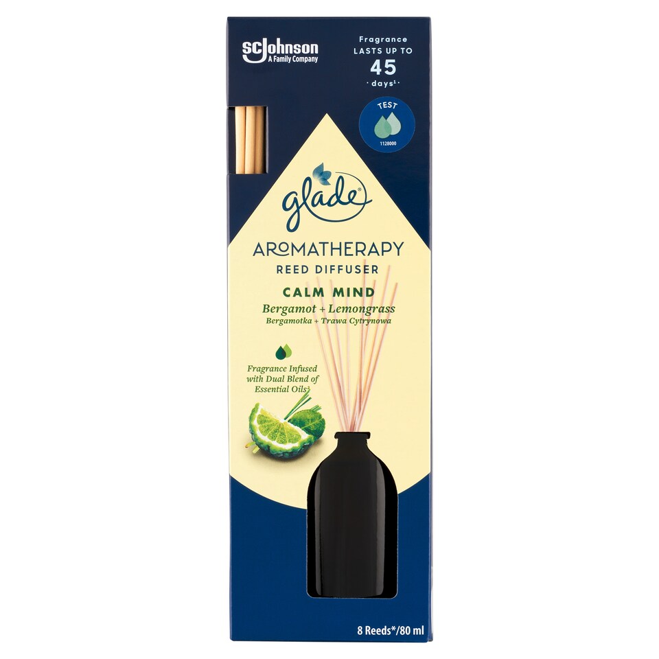 image 1 of Glade Aromatherapy Calm Mind Reed Diffuser 80ml