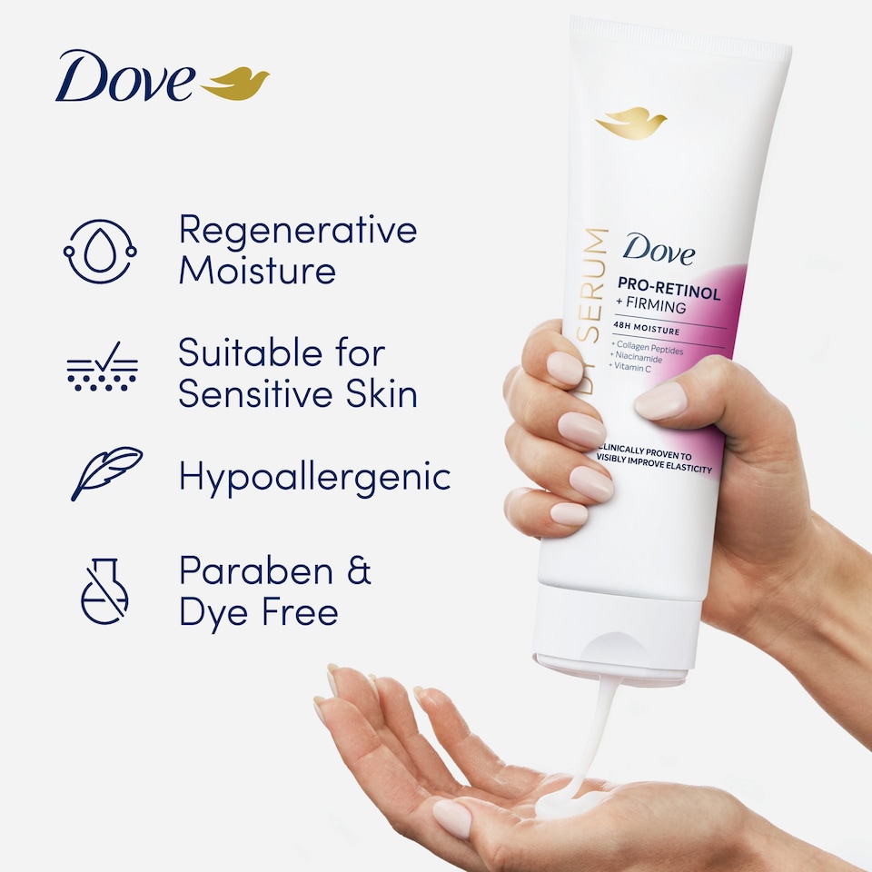 image 1 of Dove Pro Retinol+ Firming Body Serum 200ml