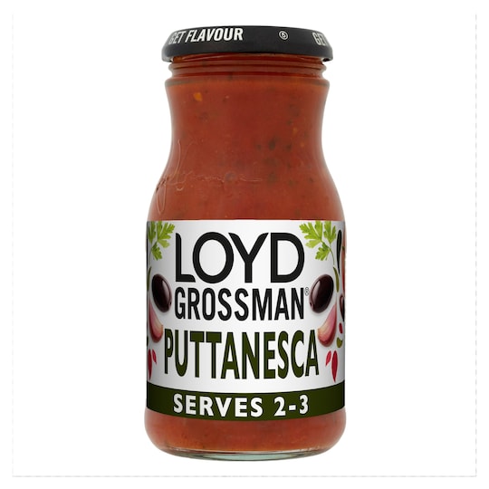 Loyd Grossman Puttanesca Pasta Sauce 350G Tesco Groceries