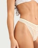 image 3 of F&F 3-Pack Floral Lace Thongs in Multi