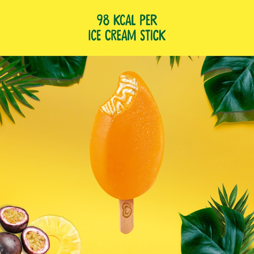 image 1 of Wall's Solero Exotic Ice Cream Sticks 3x90ml