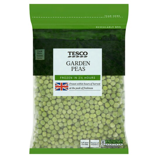 Tesco Garden Peas 1Kg Tesco Groceries