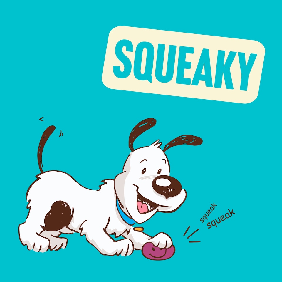 image 1 of Good Boy Wagtastic Squeaky Mix Dog Toy