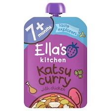 Ella's Kitchen Katsu Curry with Chicken 7+ Months 130g