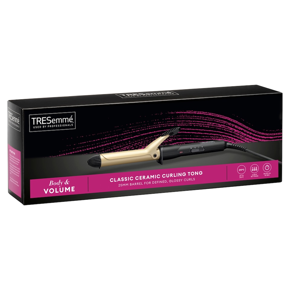 Tresemme Body & Volume Ceramic 25mm Tong2811U