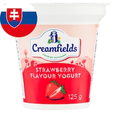 Creamfields Jogurt s jahodovou príchuťou 125 g