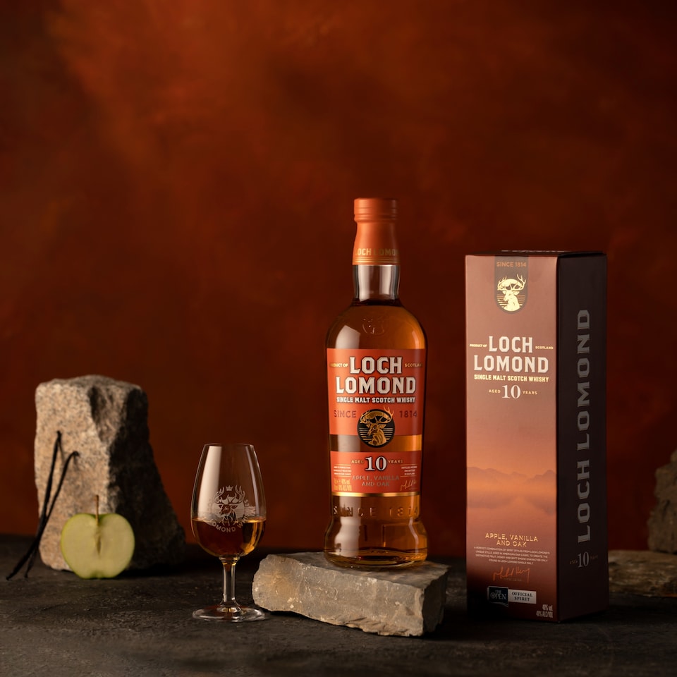 image 1 of Loch Lomond Aged 10 Years Single Malt Scotch Whisky 70cl