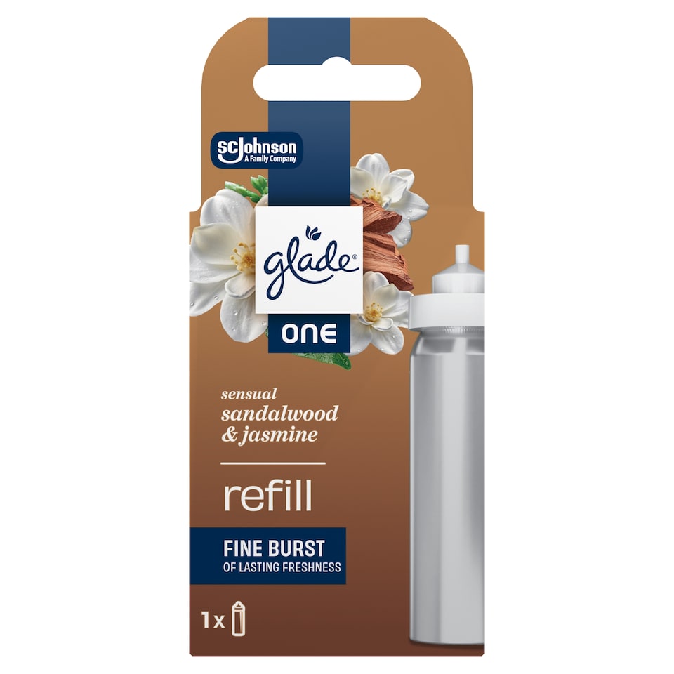 image 1 of Glade ONE Refill Sensual Sandalwood & Jasmine 13ml