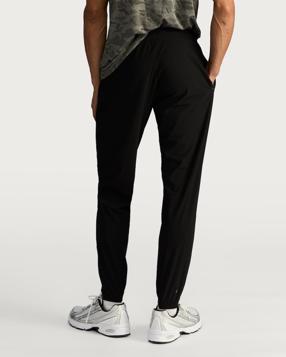 image 1 of F&F Active Regular Fit Stretch Joggers in Black