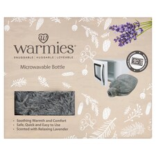 Warmies Microwavable Grey Bottle